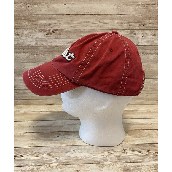 Titleist Los Angeles Angels Hat Mens Red OSFA White Stitching MLB Team Cap - Picture 2 of 8